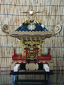 1/6サイズ前鳥神社神輿模型