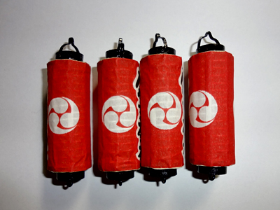 ミニチュア桶型提灯