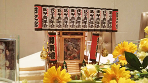 ミニチュア万灯神輿