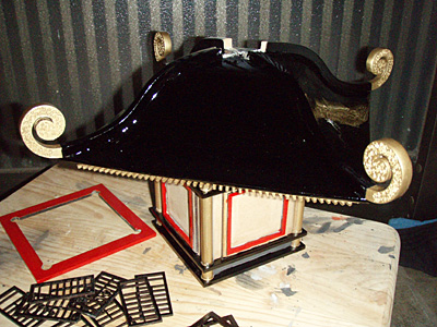 カシュー塗装済屋根