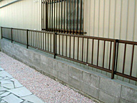 �u���b�N�ς݁@�t�F���X